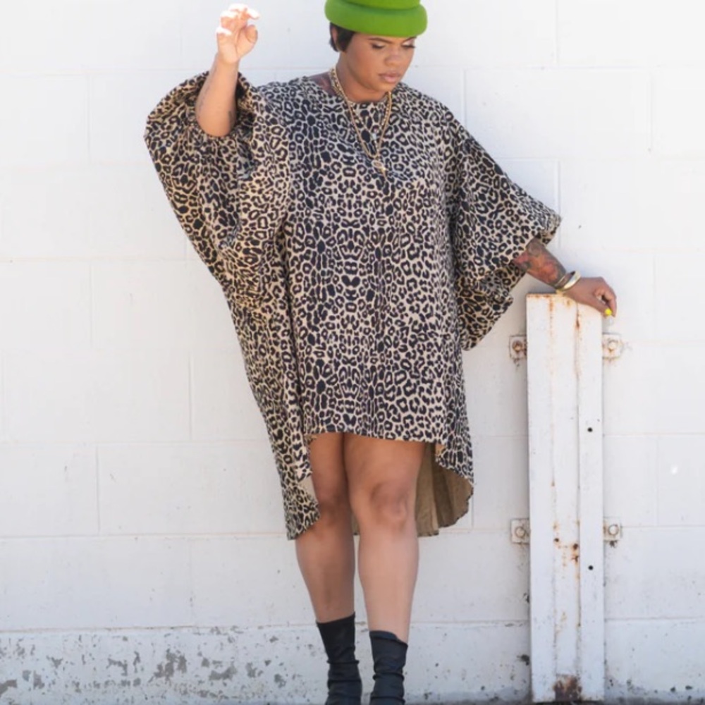 Leopard Print Women's Dress